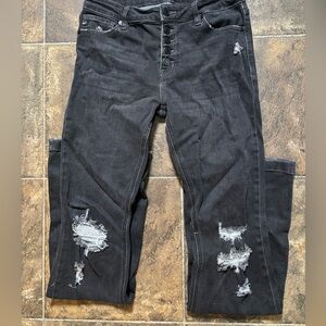 Black flare jeans size 11/29